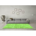 thumbnail image 3 of Ahgly Company Indoor Rectangle Abstract Green Modern Area Rugs, 7' x 9', 3 of 4