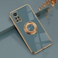 thumbnail image 4 of Compatible with Redmi Note 12 Pro Case Silicone TPU Shockproof Redmi Note 12 Pro 4G Phone Case with Magnetic Ring Kickstand Plating Anti-Scratch Cases (Grey), 4 of 14