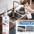 thumbnail image 3 of Bathroom Sink Polish & Multi Surface Cleaner Spray 120ml - Rust Remover for Faucets Tubs Toilets Tiles Showerheads, Streak-Free Microfiber Cloth Kit, 3 of 8