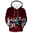 thumbnail image 1 of My Hero Academia Anime Hoodies Unisex Hooded Pullover Sweatshirt Tops, 1 of 2