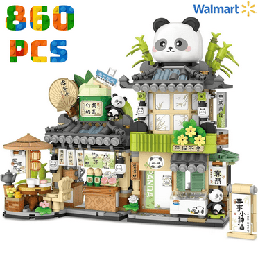Zogymoz Mini Building Blocks, 860 PCS Panda Building Toys, Animals Building Set Gift Idea for Kids Adults