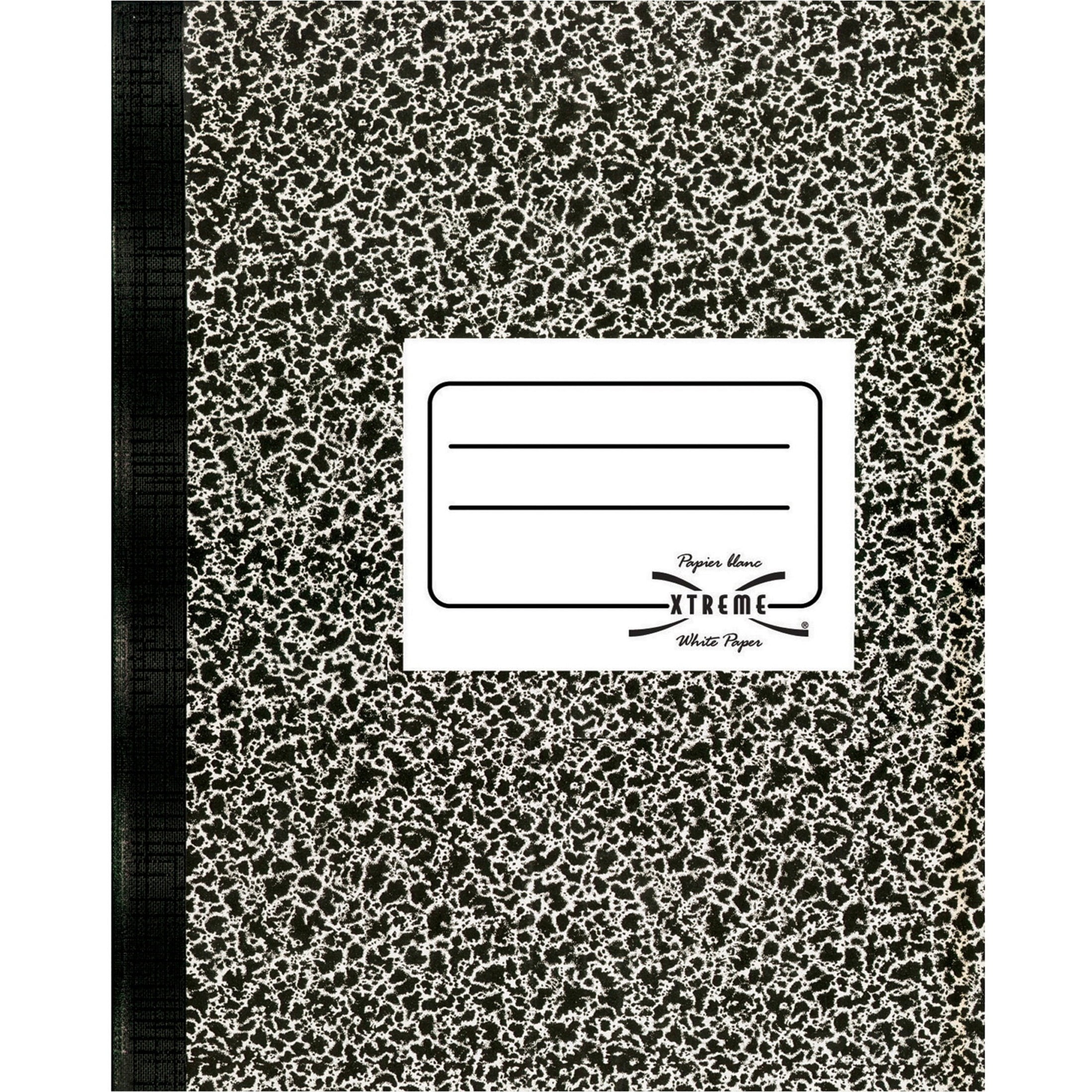 National Composition Book, Wide/Margin Rule, 10 x 7 7/8, White, 80 Sheets -RED43460