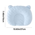 thumbnail image 3 of Bear Shaped Pet Pillow Neck Support Soft Polyester Fabric Washable for Cats Small Dogs Puppy Kitten Indoor Crate Rest Cute Bed, 3 of 7