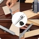 thumbnail image 4 of Bloque de posicionamiento de regla de acero para carpintería - bloque de límite de aleación de aluminio + regla de acero Vhermosa LHH-0074, 4 of 5