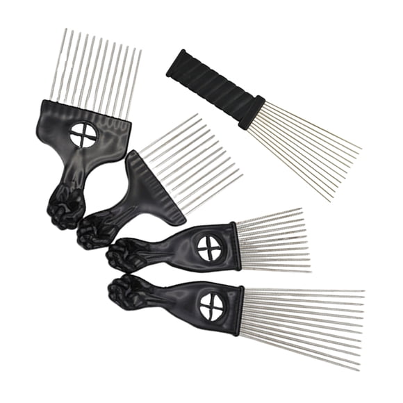 Hytrove 5Ud Peine Para Corte De Negro Con Anchos Para Desenredar Y Largo