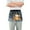 Bear swing in Night, variant on Shark Singing Server Apron with 3 Pockets Waterproof Waitress Waist Short Apron for Man Woman 12 Inches