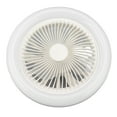 thumbnail image 2 of Ceiling Fan Light, 9.8in 2 Installation Methods LED Fan Light 6000K Color Temperature  For Bedroom, 2 of 8