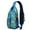 Blue-8, variant on Crossbody Sling Backpack for Women Men Dolphin Yellow Banana Shoulder Sling Crossbody Casual Chest Bag for Travel Sports Running Hiking