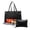 brown, variant on 2-in-1 Leather Work Tote Bag for Women Men, Insulated Lunch Tote with Food-Grade Liner, Large Capacity Cooler Bag for Office Picnic Travel, Professional Leather Lunch Box Purse, 16.5 Inch, Black