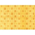 thumbnail image 1 of Ahgly Company Indoor Rectangle Abstract Yellow Modern Area Rugs, 6' x 9', 1 of 4