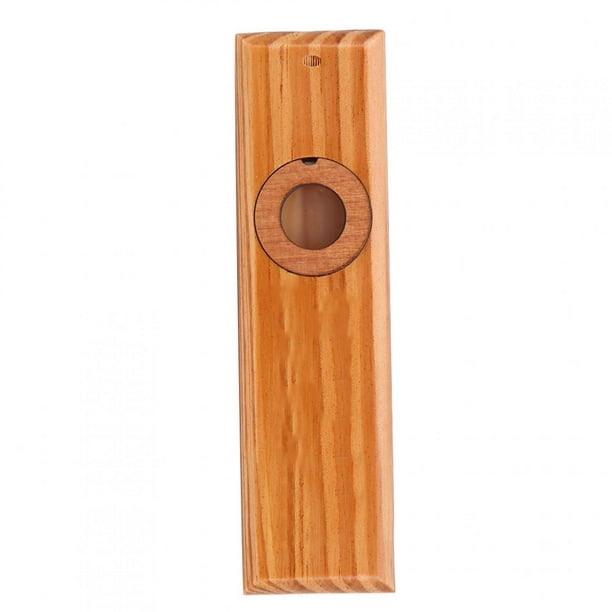  Wood Kazoo, Wooden Musical Instrument Guitar Partner Accompany  with 2 Membranes Flute Diaphragm Mouth Instruments Cover Backpacking for  Party Ukulele Violin Keyboard Piano Party Kids Adults Gift : Musical  Instruments