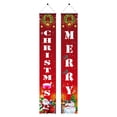 thumbnail image 1 of Awdenio Décoration de Noël Extérieure Bannière de Noël Porte Rideau Couplet, 1 of 1