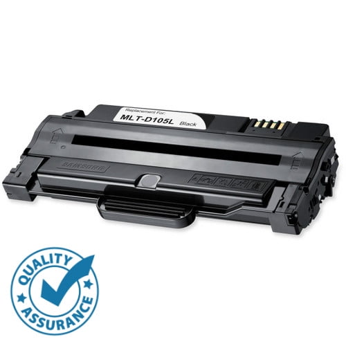 Printer Pro™ Samsung MLT-D105L (D105/MLTD105) Compatible Cartouche de Toner Noir-Samsung Imprimante ML-1910/SCX-4600/ML-2525