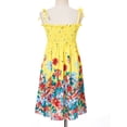 thumbnail image 4 of vastwit Kids Girls Bohemian Dress Off Shoulder Suspenders Sundress with Necklace Set for Beach Party Type F 130, 4 of 7