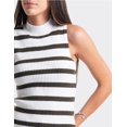 thumbnail image 2 of Blusa de rayas tejida Balam /Juvenil, 0085 (Verde militar) verde oscuro M Roman Fashion BL-BAL-0085-VERDE, 2 of 3