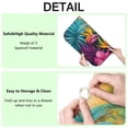 thumbnail image 4 of Colorful Tropical Leaf Pattern Dish Drying Mat for Kitchen 1 Pack, Ultra Absorbent Microfiber Dishes Drainer Mats,18"x24", 4 of 4