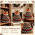 thumbnail image 5 of DIY Crochet Christmas Tree Kit, Animal Christmas Tree Crochet Craft Kit, Complete Handmade Holiday Decoration Set, Great For Indoor Tabletop Seasonal Display And Xmas Home Styling(Fox), 5 of 9