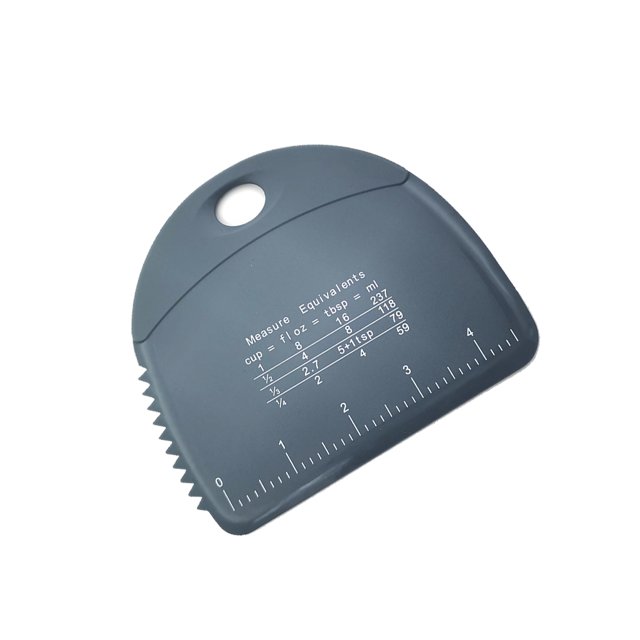 Youkk Scraper Multipurpose Food Scrappers Baking Tools Pastry Cream Spatula Steamed Bun Cooking Bakeware Accessories Gray