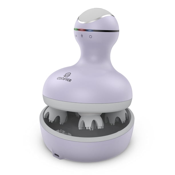 Masajeador eléctrico para cuero cabelludo COMFIER Smart a prueba de agua con vibración