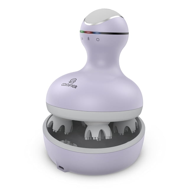 Masajeador eléctrico para cuero cabelludo COMFIER Smart a prueba de agua con vibración