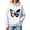 White, variant on Jane Wardrobe Skull Butterfly Graphic Hoodie Women's Drawstring Pocket Oversized Long Sleeve Street Layering Sweatshirt 1PC S-XXXL Plus Size Friendly