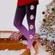 thumbnail image 1 of MKLEKYY Leggings deportivos para mujer Leggings para mujer Leggings de entrenamiento Pantalones con estampado navideño de bloques de color Leggings suaves y elásticos 3832, 1 of 4