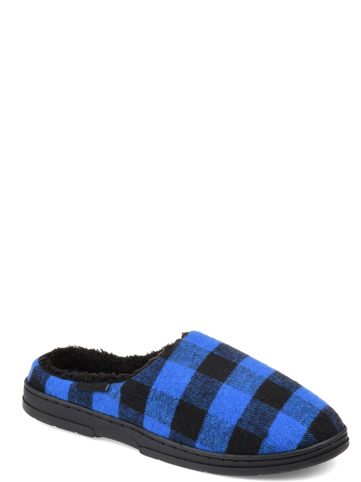 mens fur lined mules