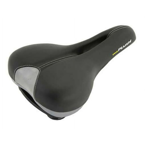 M.T.B Saddle Velo Black/Silver vl-6027e. Bike seat, bicycle seat, Bike part, bicycle part, bmx,road, mountain bike seat