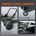 thumbnail image 5 of VEVOR Welding Cart, 3-Tier Welder Cart Heavy Duty with 400 Lbs Weight Capacity, 360° Swivel Wheels, Tank Storage Safety Chains, Rolling MIG Welder Cart for TIG,ARC,MMA,Plasma Cutter Welding Machine, 5 of 9