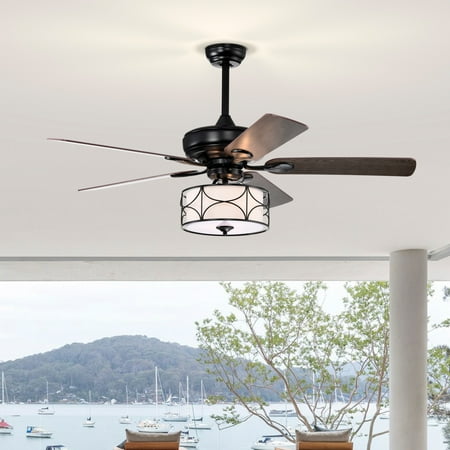 

Depuley 52 Inch Modern Ceiling Fan with Dual Finish Reversible Blades Fandelier for Living Room Dining Room Bedroom Family Room