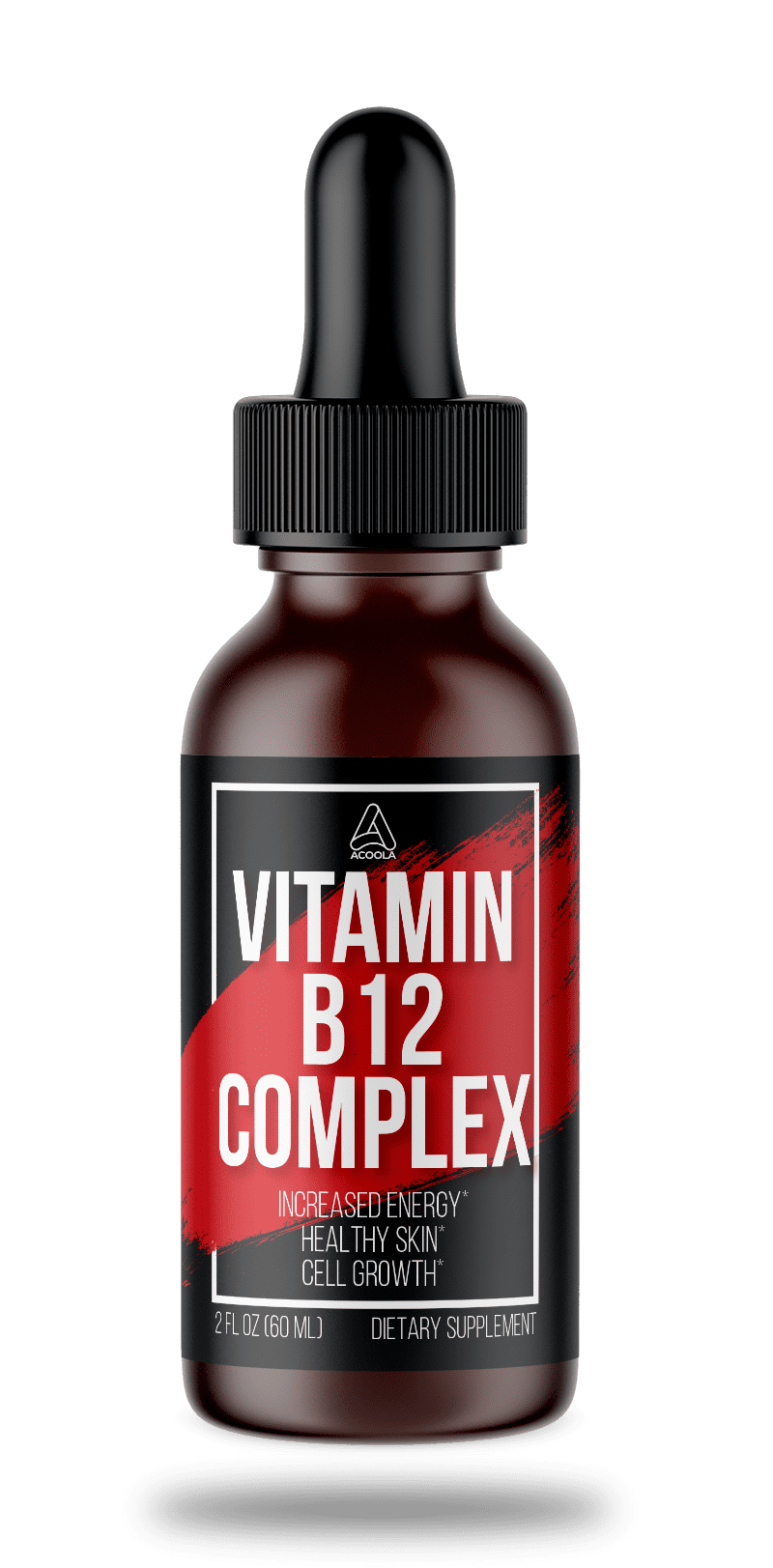 Acoola Liquid Vitamin B Complex (B12 Drops) Extra Strength Vitamin ...