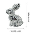 thumbnail image 3 of Disco Rabbit Statue for Party Reflective Mirror Ball Animal Ornament for Desktop Decoration Rabbit Model for Disco Party Disco Home Decor Decorative Rabbit Prop for Disco Animal Ornament, 3 of 9