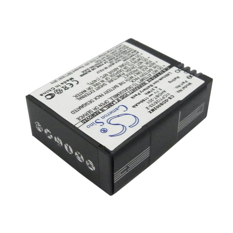 2x Batterie 1180mAh pour appareil photo GoPro Hero 3 / Hero 3plus / Hero 3+  - Remplacement modèle AHDBT-201 AHDBT-301 AHDBT-302