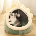 thumbnail image 4 of Dinosaur Shape Pet House For Dogs & Cats, Adorable Cat Bed, Warm Dog Kennel, Cat House, 4 of 6