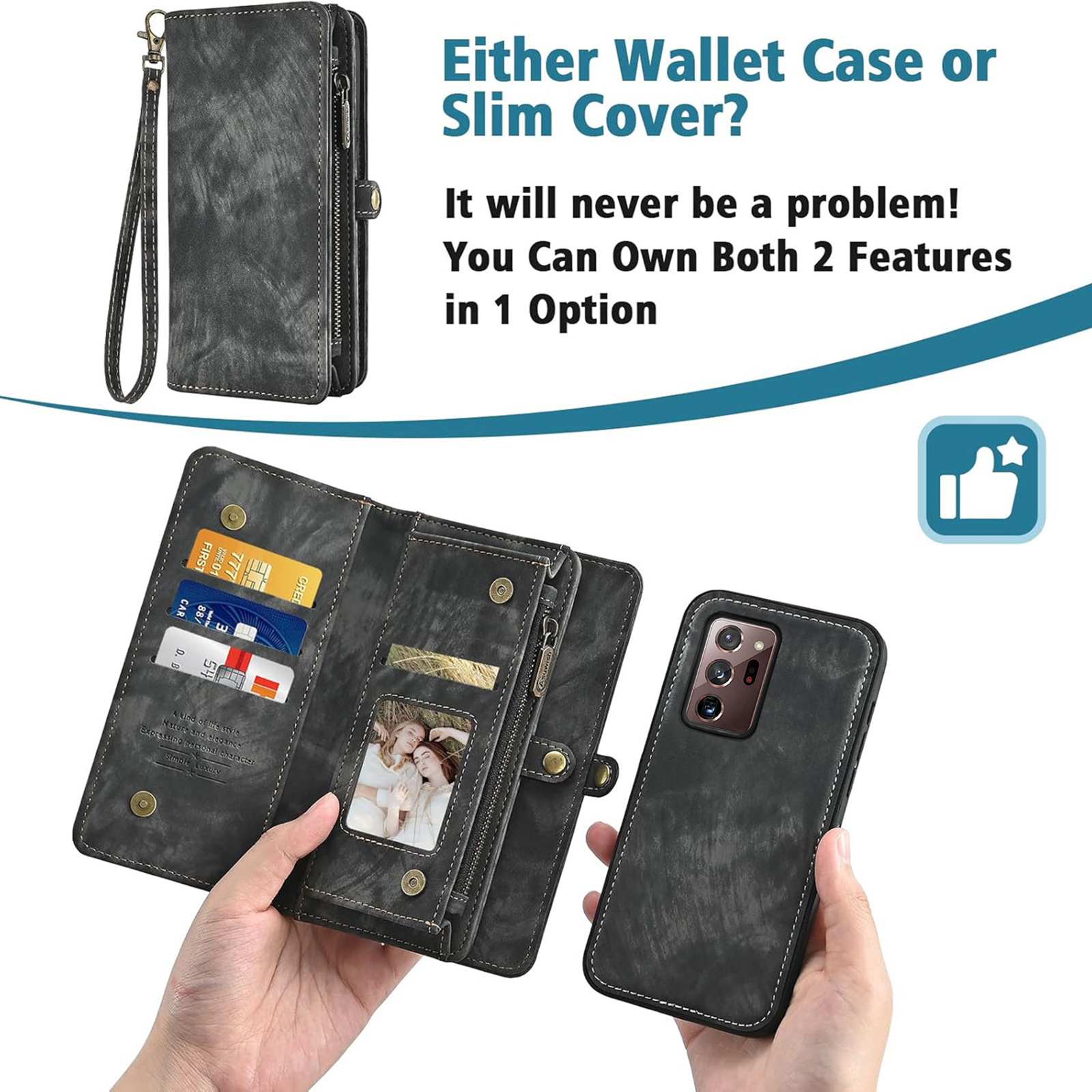 Asuwish Compatible with Samsung Galaxy Note 20 Ultra 5G Phone Case Zipper Wallet Screen Protector Strap Flip Card Holder Cell Cover for Note20 Plus Notes 20Ultra Note20+ U + 20+ Twenty Not S20 Black