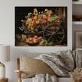 thumbnail image 2 of Designart "Harvest of the Old Cart" Old American Cart Print on Natural Pine Wood, 2 of 5