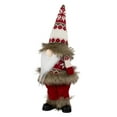 thumbnail image 4 of Northlight Standing Gnome with Knitted Outfit Christmas Figure - 19" - Red, 4 of 6