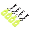 thumbnail image 1 of Shell Buckle for RC Car, 4PCS Metal Shell Clips Remote Control Metal Body Shell Clips Buckles  for 1/10 RC for Sports Black,Dark Blue,Yellow-green,Orange, 1 of 7