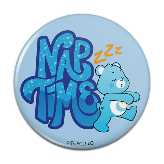 Care Bears: Unlock the Magic Bedtime Bear Nap Time Pinback Button Pin