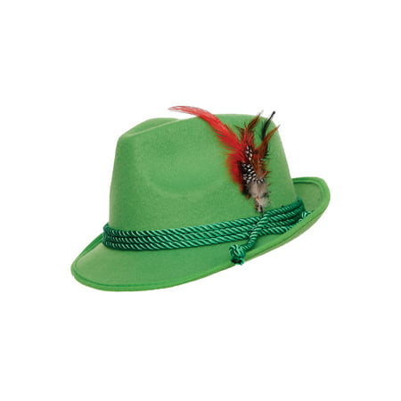 Green Swiss Hat Adult Halloween Accessory