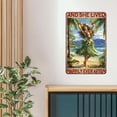 thumbnail image 5 of CCPARTON Vintage Beach Metal Sign Hawaii Retro Metal Tin Sign For Home Outdoor Indoor Office Bar Yard Decor 8x12 Inch, 5 of 7
