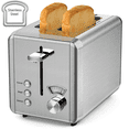 thumbnail image 4 of WHALL 2 Slice Toaster - Stainless Steel Toaster with Wide Slot, 6 Shade Settings, Bagel Function, Silver, 4 of 10