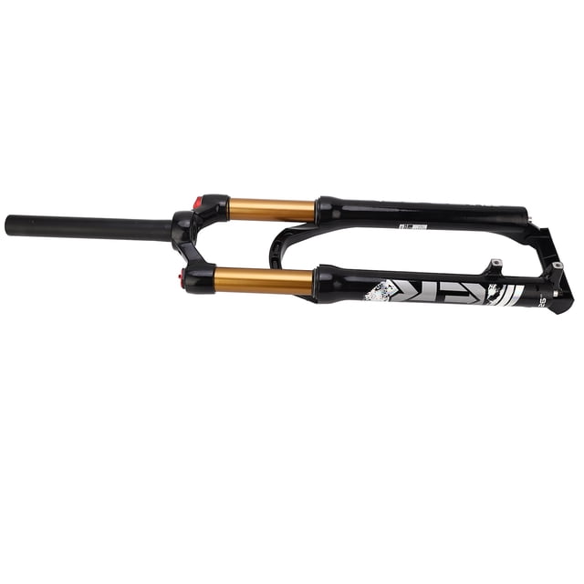 Tark delantero de montaña bicicleta, dirción recta de 26 pulgadas de 26 pulgadas de horquilla de aire de absorción de amortiguadores de absorción de amortiguadores de Choque de