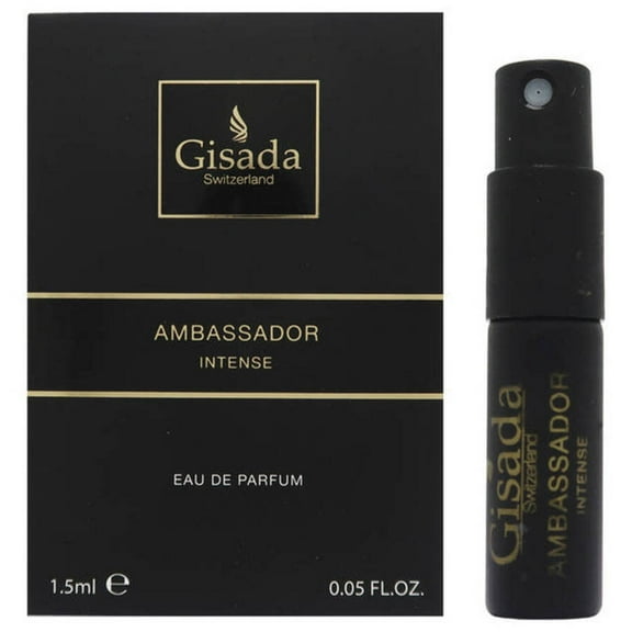 Gisada Men's Ambassador Intense EDP Spray 0.05 oz Fragrances 7640164030876