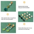 thumbnail image 6 of 48Pcs 12 Style Ion Plating(IP) 304 Stainless Steel Stud Earring Findings with Flat Plate and Ear Nuts/Earring Backs Flat Round with Hole Mixed Color 10x1mm Hole: 1.2~1.5mm Pin: 0.8mm 4pcs/style, 6 of 7