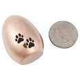 thumbnail image 5 of Paw Print Memorial Urn, Mini Urn for Pet Ashes, Small Keepsake Urn for Dog Ashes, Mini Urn for Cat Ashes, Pet Cremation Urn for Ashes, Mini Paw Print Memorial [Paw Print, Rose Gold, No Engraving], 5 of 8