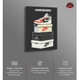 thumbnail image 2 of Pile Of Sneaker Boxes Motivational Quotes Man Cave Canvas Wall Art by Notoriart, Gallery Wrapped, 16"x24", 2 of 7