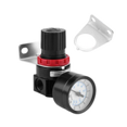 thumbnail image 1 of Nanpu Neumatic Régulateur de Pression d'Air en Alliage d'Aluminium Durable avec Filetage G1/4 et Support de Montage, Large Gamme 0.05-0.85 MPa, Installation Facile pour une Alimentation en Air Stable, 1 of 5