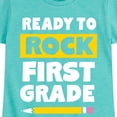 thumbnail image 3 of Instant Message - Ready to Rock First Grade - Toddler And Youth Girls Short Sleeve Graphic T-Shirt, 3 of 6