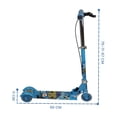 thumbnail image 4 of Scooter Patín Del Diablo Plegable The Baby Shop de 3 llantas y altura ajustable Azul -, 4 of 7